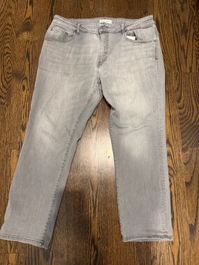 Warp + Weft Gray Relaxed Fit Men’s Jeans